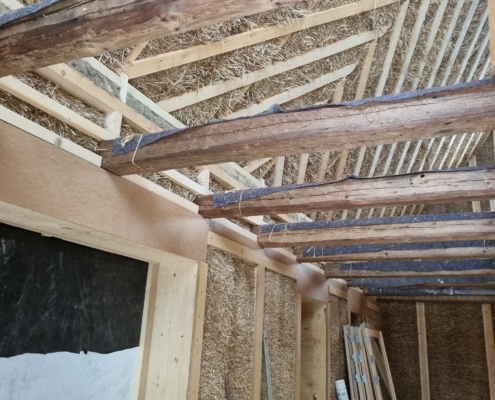 Neubau – Strohballenhaus