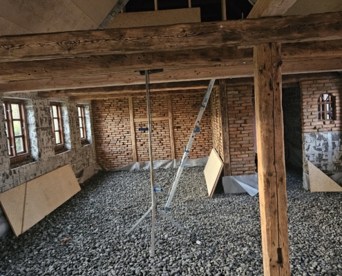 Altbau – Glasschaumschotter