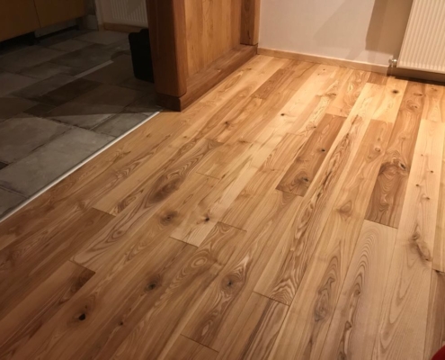 Altbau – Esche markant Massivholzdiele natur geölt